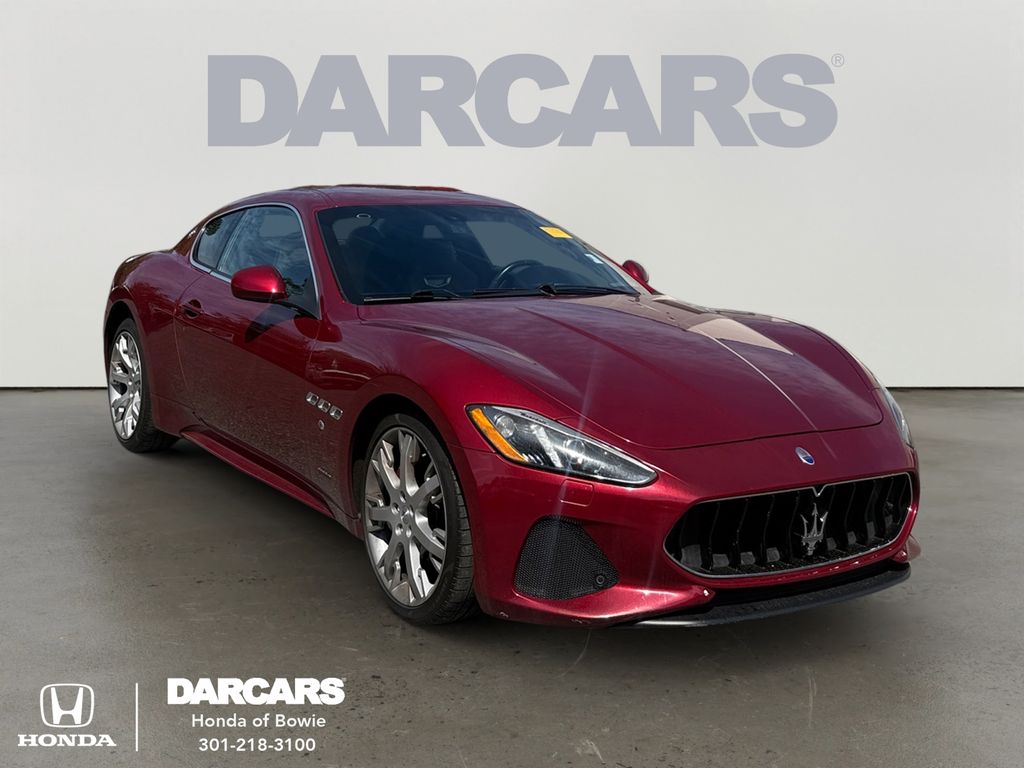 Rosso Italiano Pearlescent 2018 Maserati GranTurismo Coupe Rear-Wheel Drive 6-Speed Automatic
