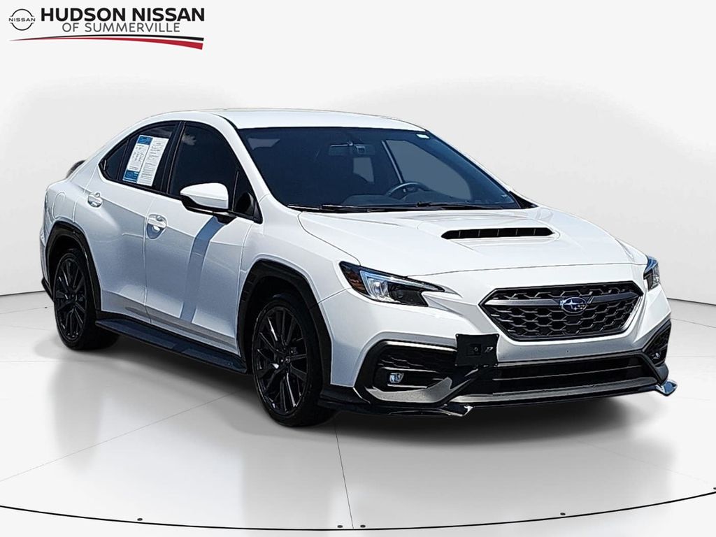 Ceramic White 2023 Subaru WRX Premium AWD Sedan All-Wheel Drive 6-Speed Manual
