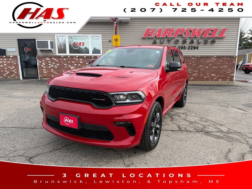 Redline 2 Coat Pearl 2021 Dodge Durango GT Plus AWD SUV / Crossover All-Wheel Drive 8-Speed Automatic