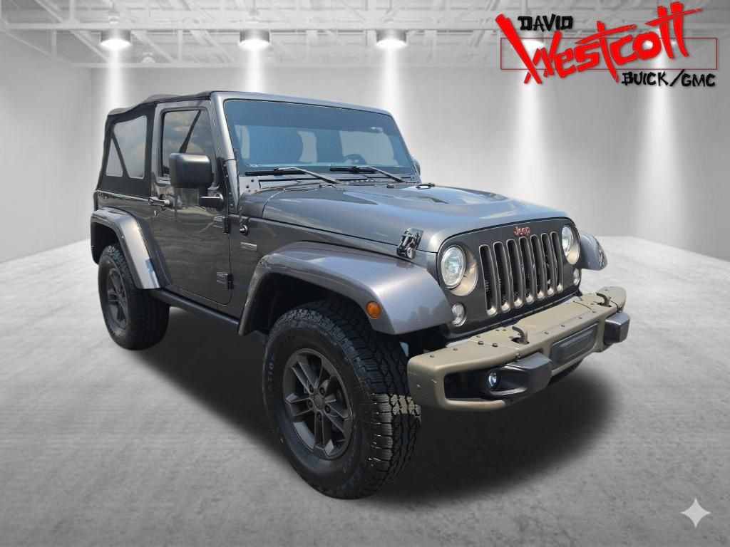 Gray (Granite Crystal Metallic Clearcoat) 2017 Jeep Wrangler SUV / Crossover Four-Wheel Drive 5-Speed Automatic