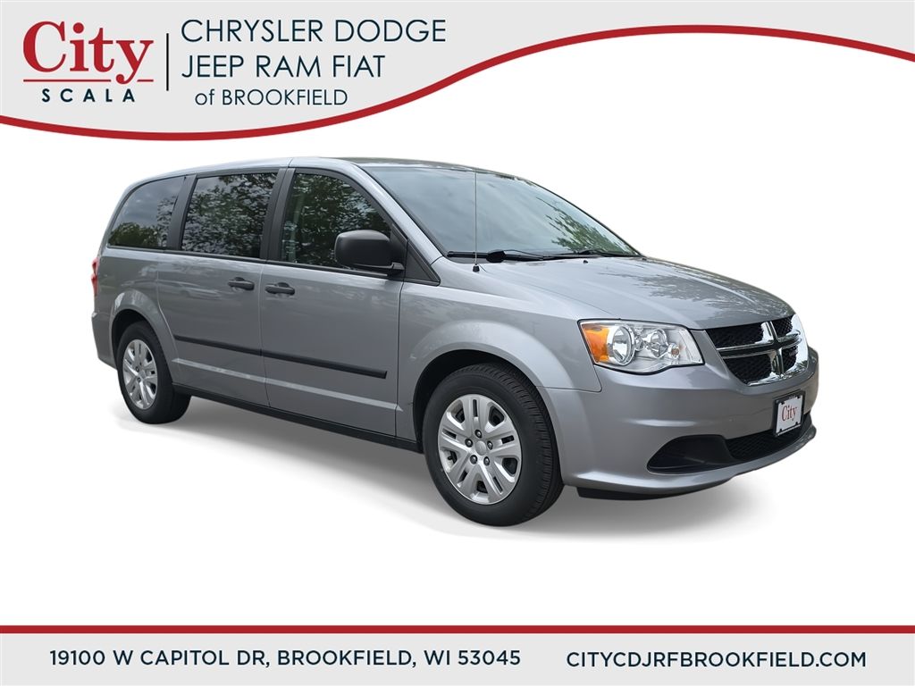 Billet Silver Metallic Clearcoat 2015 Dodge Grand Caravan American Value Package FWD Minivan Front-Wheel Drive 6-Speed Automatic