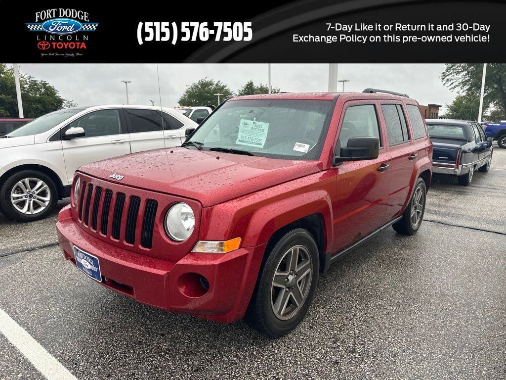 Inferno Red Crystal Pearlcoat 2009 Jeep Patriot SUV / Crossover Four-Wheel Drive Continuously Variable Transmission