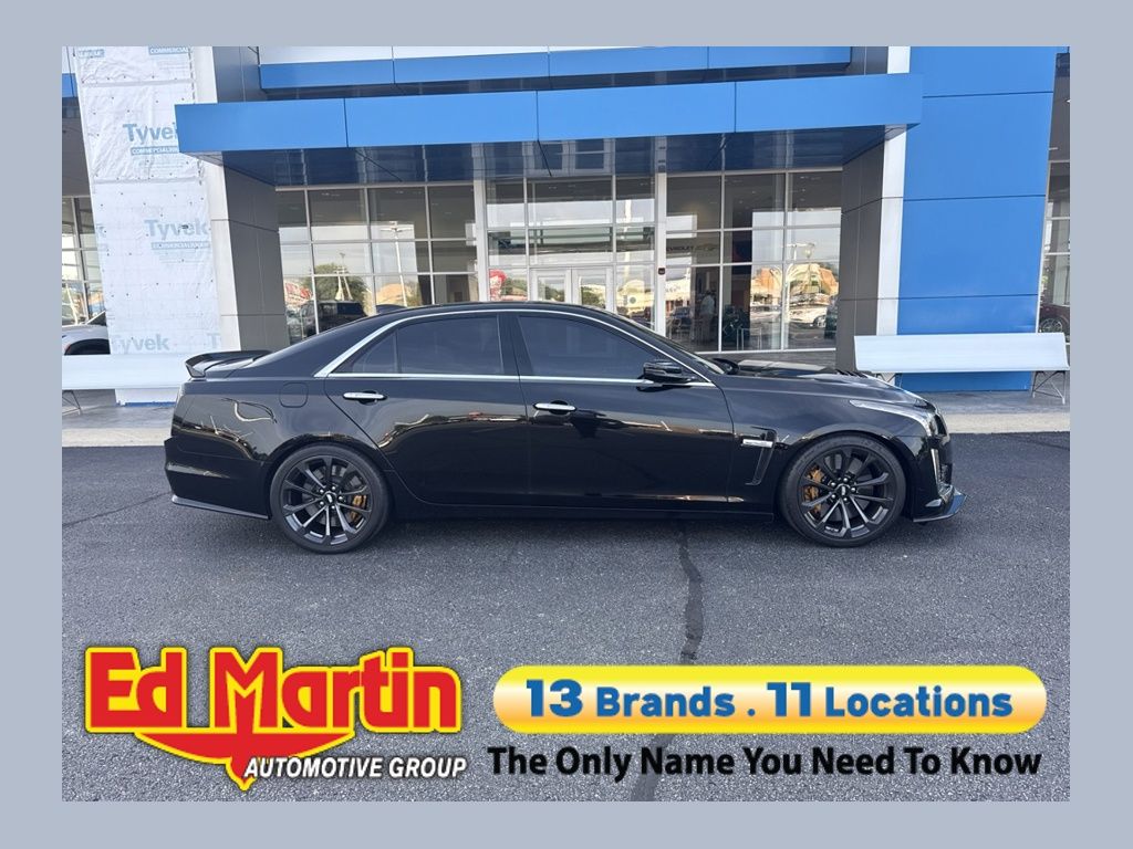 Black Raven 2018 Cadillac CTS-V Sedan Rear-Wheel Drive 8-Speed Automatic