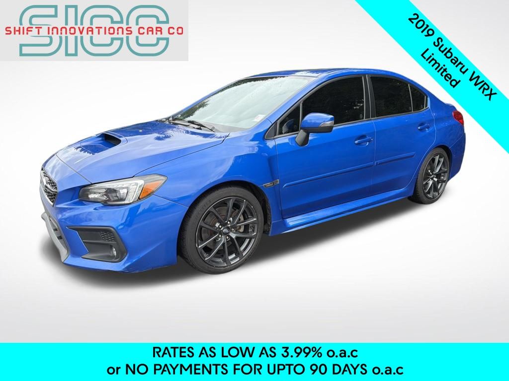 WR Blue Pearl 2019 Subaru WRX Limited AWD Sedan All-Wheel Drive Continuously Variable Transmission