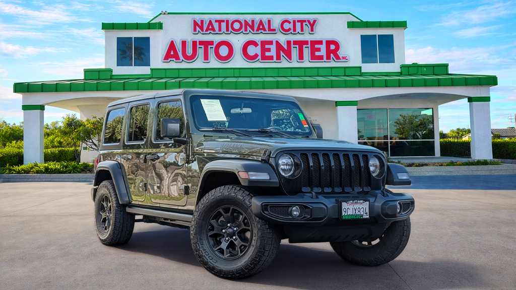Used 2022 Jeep Wrangler Unlimited Willys 4D Sport Utility
