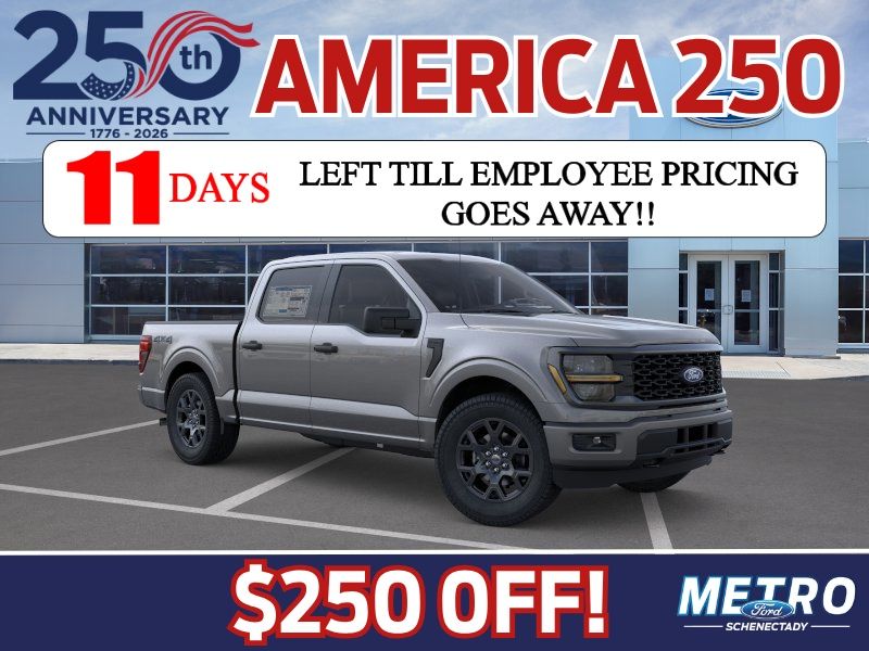 Carbonized Gray Metallic 2026 Ford F-150 Pickup Truck Four-Wheel Drive Automatic