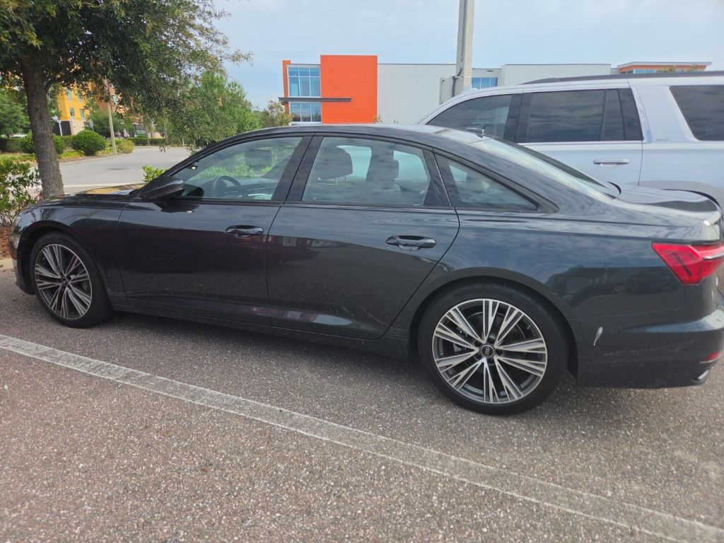 Manhattan Gray Metallic 2023 Audi A6 quattro Premium Plus 45 TFSI Sedan All-Wheel Drive 7-Speed Automatic