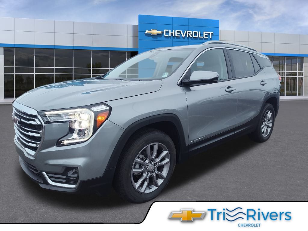 Sterling Metallic 2024 GMC Terrain SLT AWD SUV / Crossover All-Wheel Drive 9-Speed Automatic
