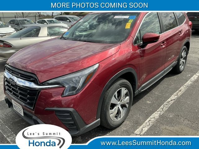 Crimson Red Pearl 2025 Subaru Ascent Premium 7-Passenger AWD SUV / Crossover All-Wheel Drive Continuously Variable Transmission