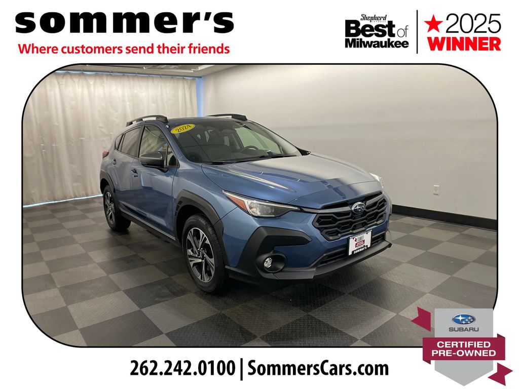 Horizon Blue Pearl 2024 Subaru Crosstrek Premium AWD SUV / Crossover All-Wheel Drive Continuously Variable Transmission