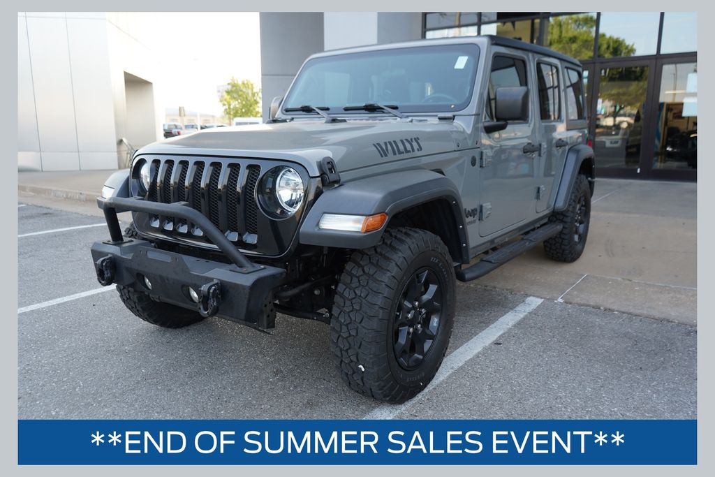 Sting-Gray Clearcoat 2021 Jeep Wrangler SUV / Crossover Four-Wheel Drive 8-Speed Automatic
