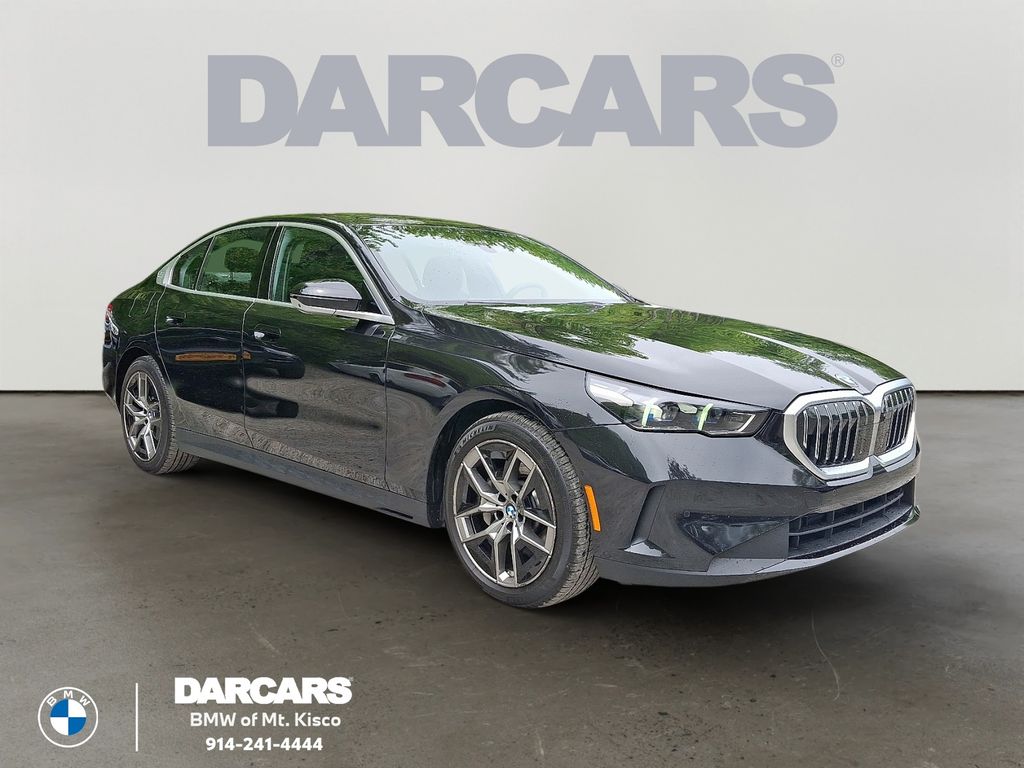 Black Sapphire Metallic 2026 BMW 5 Series Sedan All-Wheel Drive 8-Speed Automatic