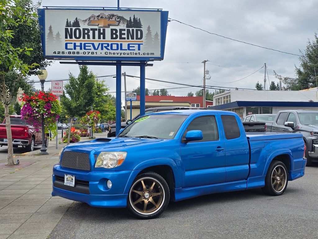 Speedway Blue Metallic 2008 Toyota Tacoma Pickup Truck 4X2 6-Speed Manual Overdrive