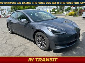 Midnight Silver Metallic 2023 Tesla Model 3 RWD Sedan Rear-Wheel Drive 1-Speed Automatic