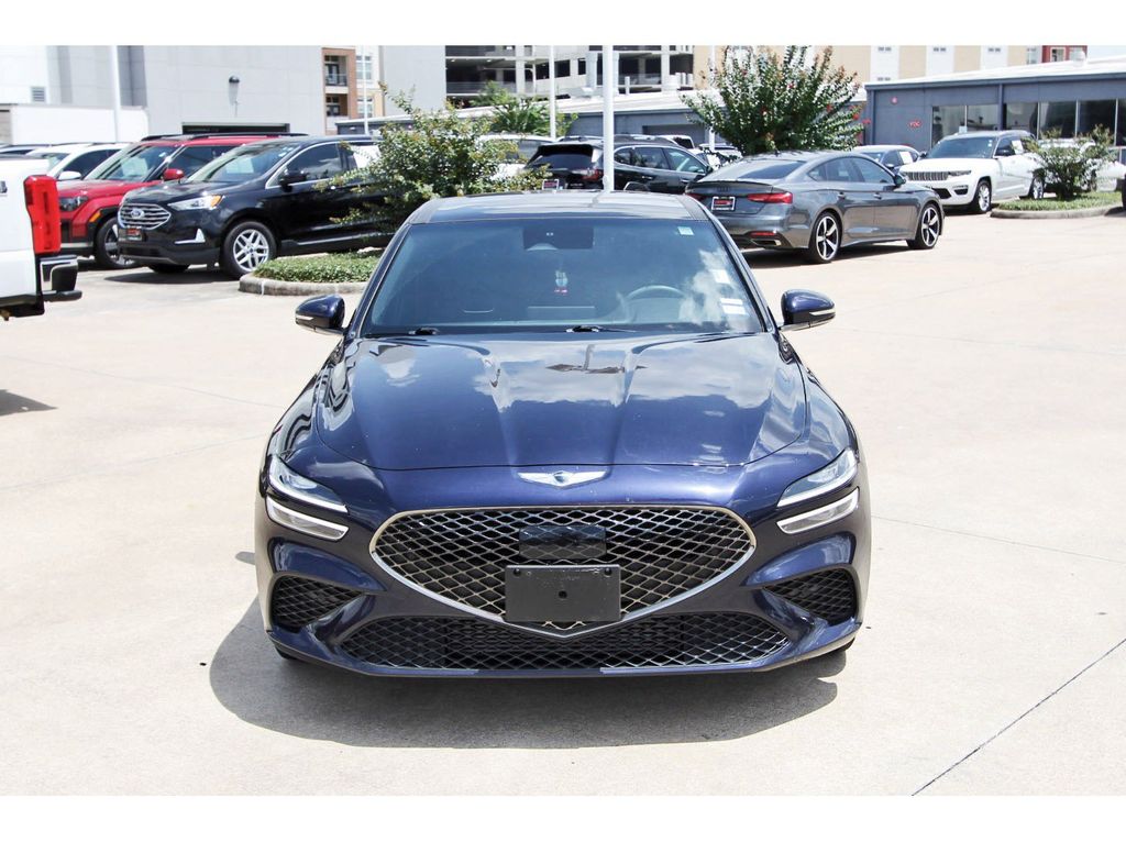 2023 Genesis G70 2.0T Blue at Don McGill Toyota