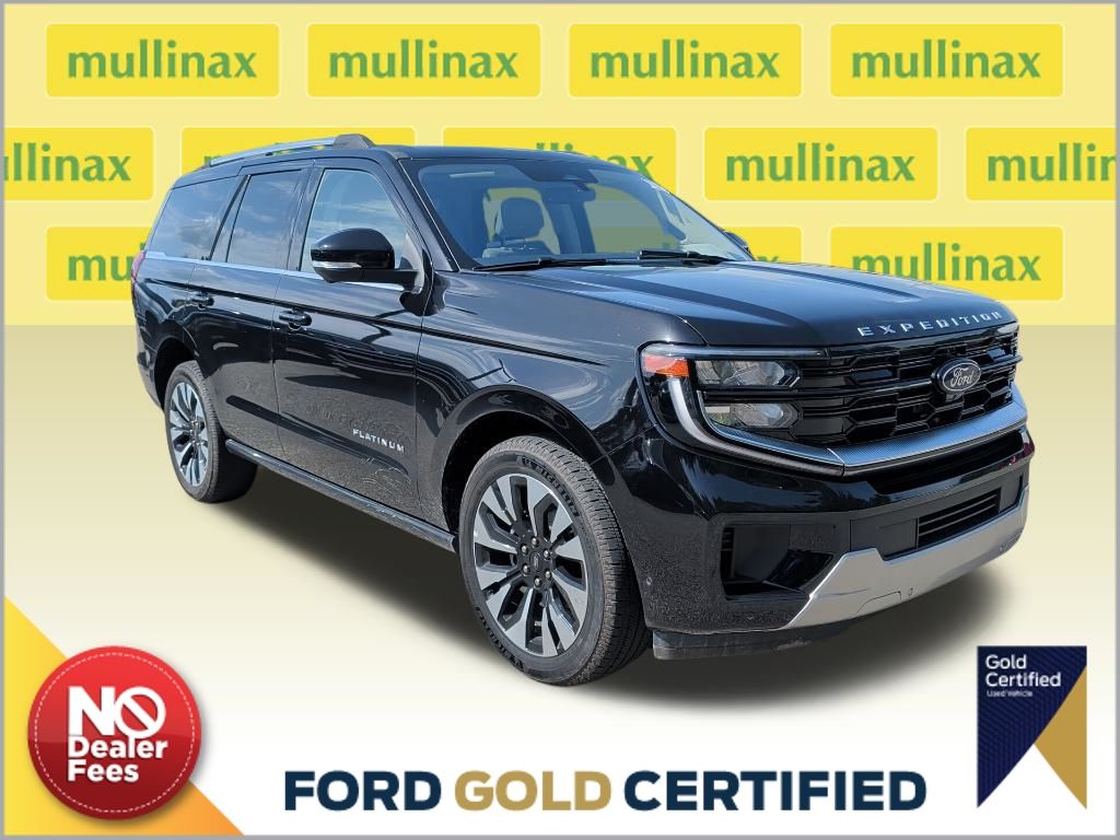 Agate Black Metallic 2025 Ford Expedition SUV / Crossover Four-Wheel Drive Automatic