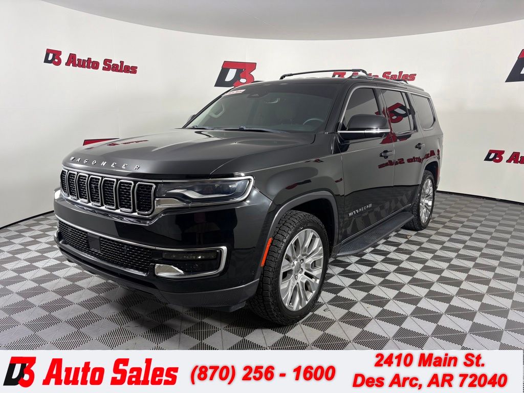 Diamond Black Crystal Pearlcoat 2022 Jeep Wagoneer SUV / Crossover 4X2 8-Speed Automatic