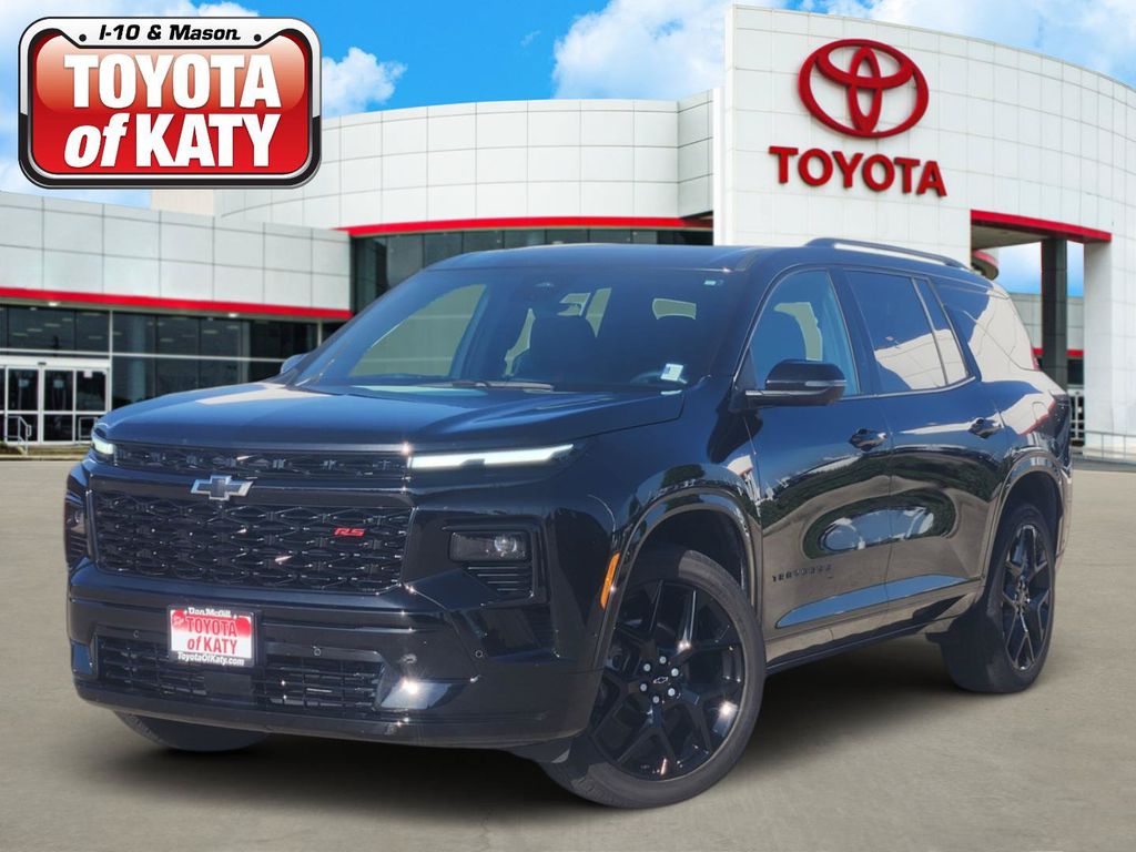 Black Metallic 2024 Chevrolet Traverse SUV / Crossover Front-Wheel Drive 8-Speed Automatic