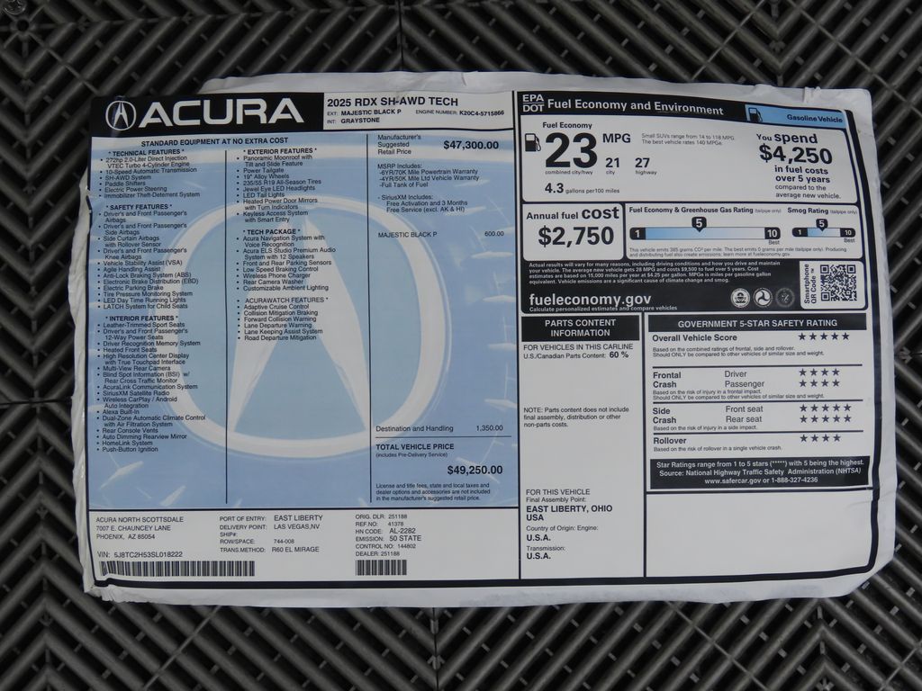 2025 Acura RDX Technology 9