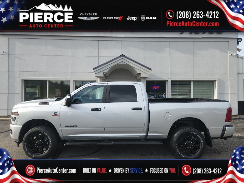 Silver Zynith 2026 RAM 3500 Pickup Truck Four-Wheel Drive 8-Speed Automatic