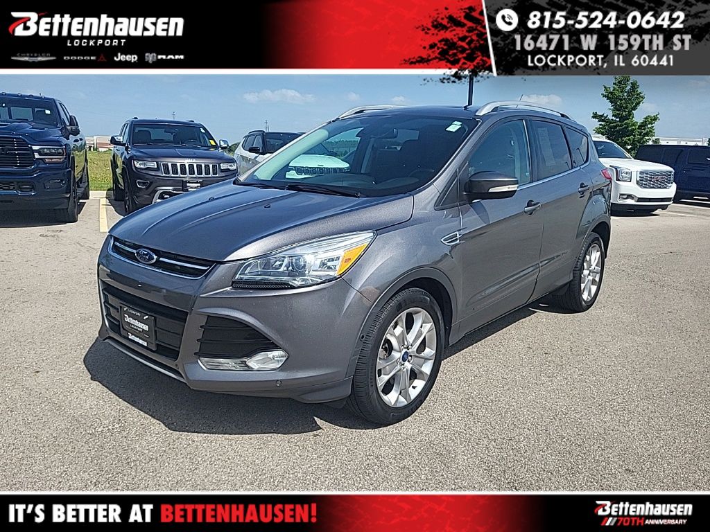 Sterling Gray Metallic 2014 Ford Escape SUV / Crossover All-Wheel Drive 6-Speed Automatic