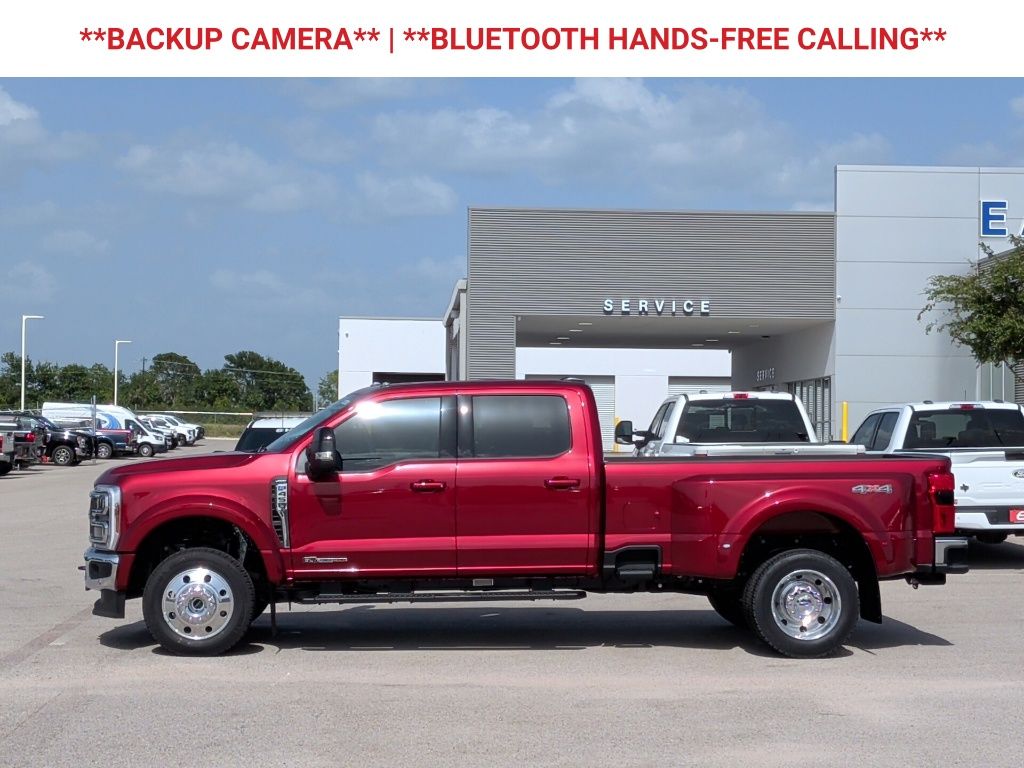 2026 Ford F-450SD Lariat Red at Texan Dodge Chrysler Jeep Ram