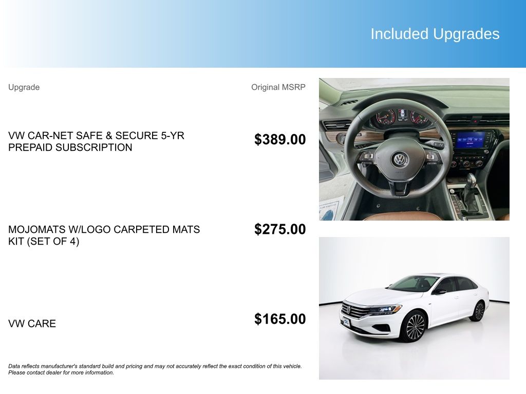 Used Car 2022 Volkswagen Passat  2.0t Limited Edition For Sale Under $20,000 In Austin, Texas