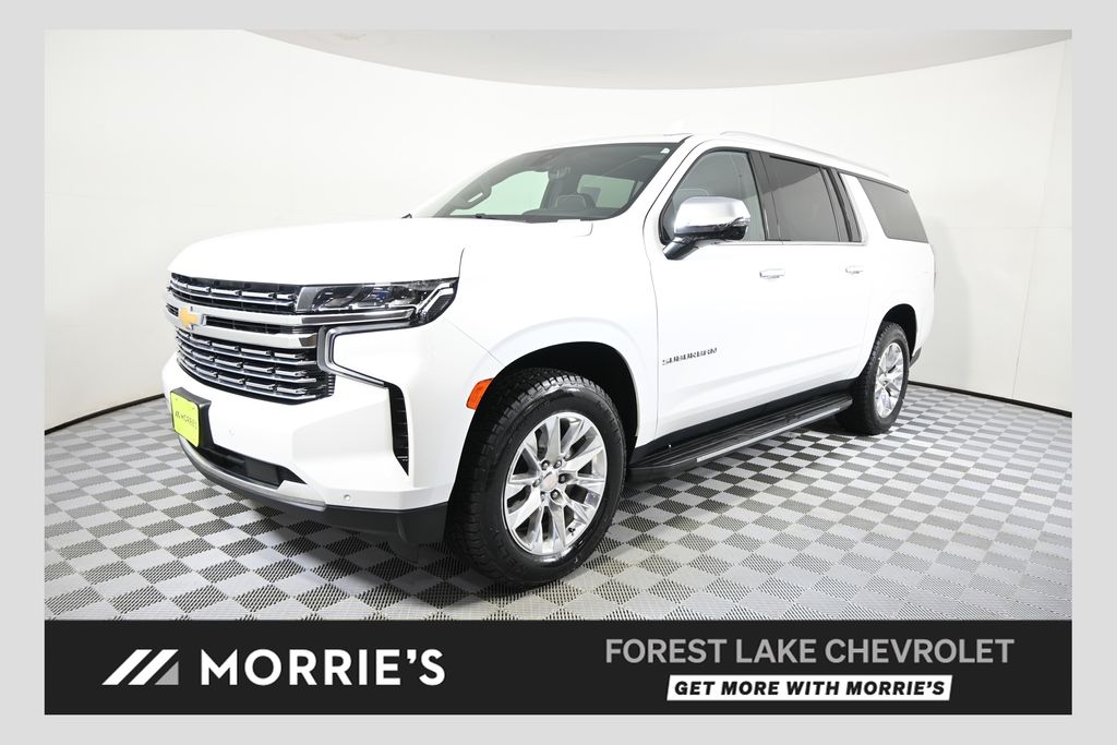 White (Iridescent Pearl Tricoat) 2021 Chevrolet Suburban SUV / Crossover Four-Wheel Drive
