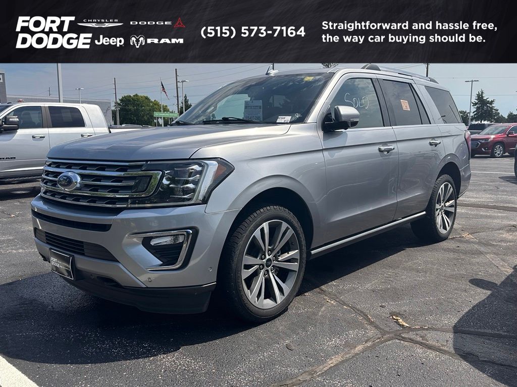Silver Metallic 2021 Ford Expedition SUV / Crossover Four-Wheel Drive Automatic