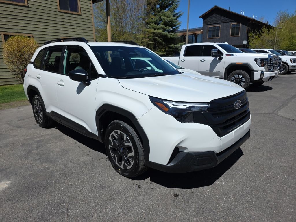 Crystal White Pearl 2026 Subaru Forester SUV / Crossover All-Wheel Drive Continuously Variable Transmission