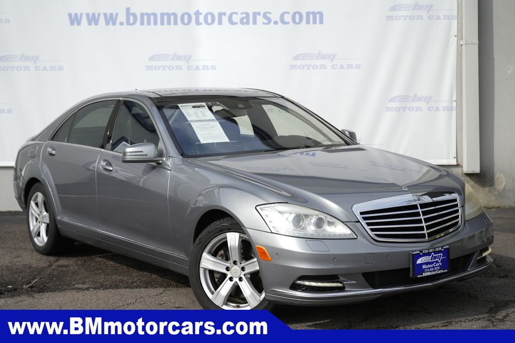 Silver 2011 Mercedes-Benz S-Class Sedan All-Wheel Drive 7-Speed Automatic