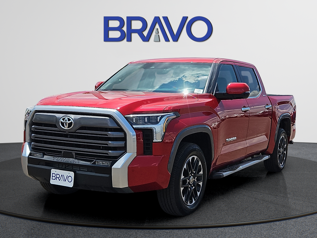 Red 2023 Toyota Tundra Pickup Truck Four-Wheel Drive Automatic