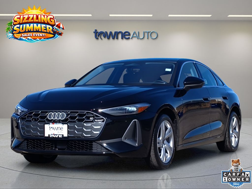 Mythos Black Metallic 2025 Audi A5 quattro Premium Sedan Sedan All-Wheel Drive 7-Speed Automatic
