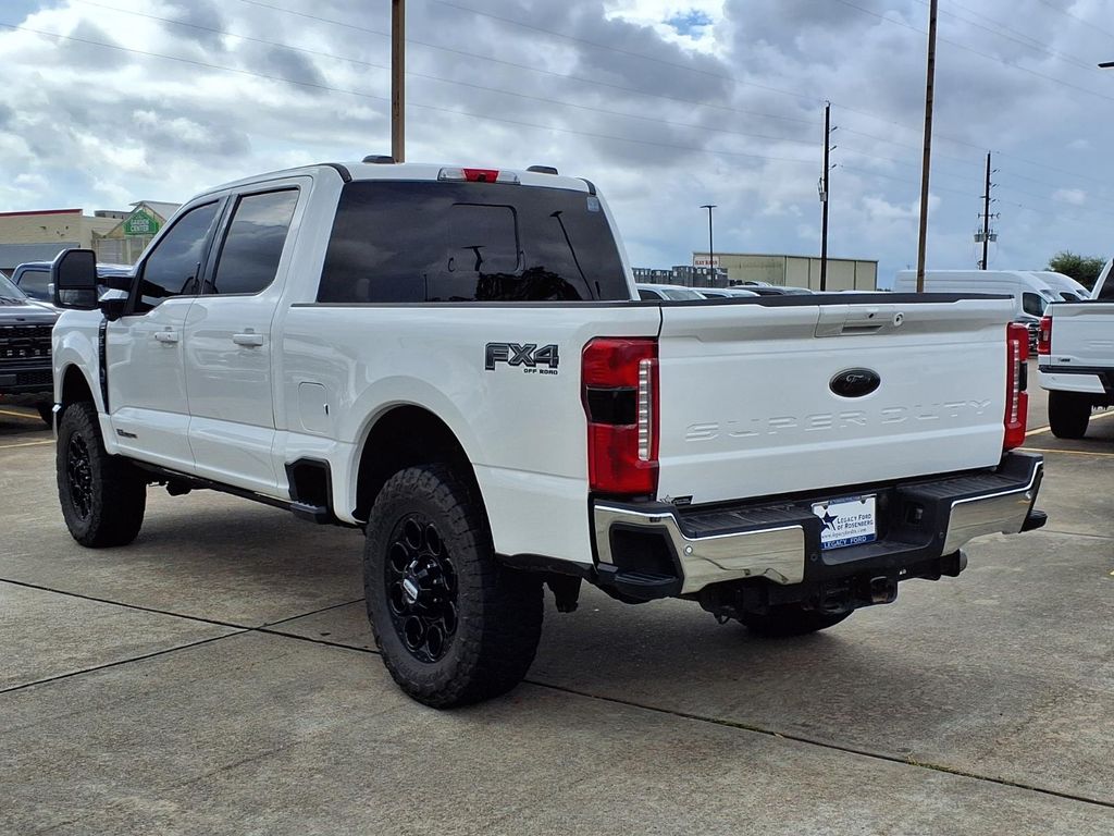2024 Ford F-350SD Lariat White at Central Houston Nissan
