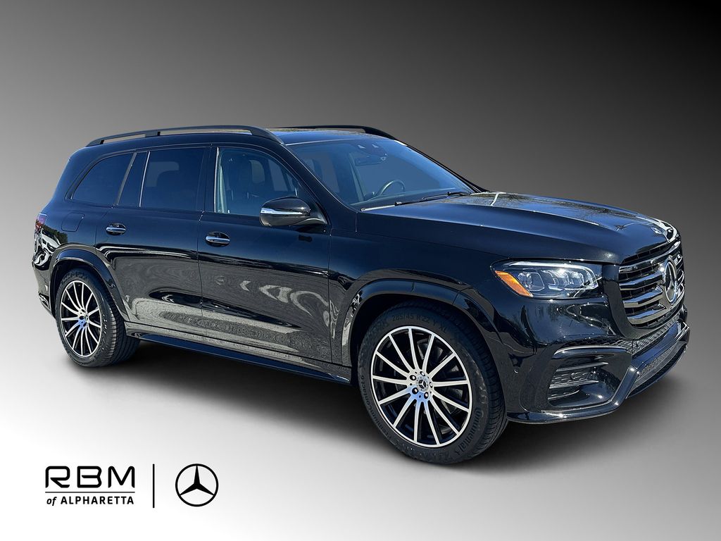 Black 2025 Mercedes-Benz GLS 450 4MATIC SUV / Crossover All-Wheel Drive 9-Speed Automatic