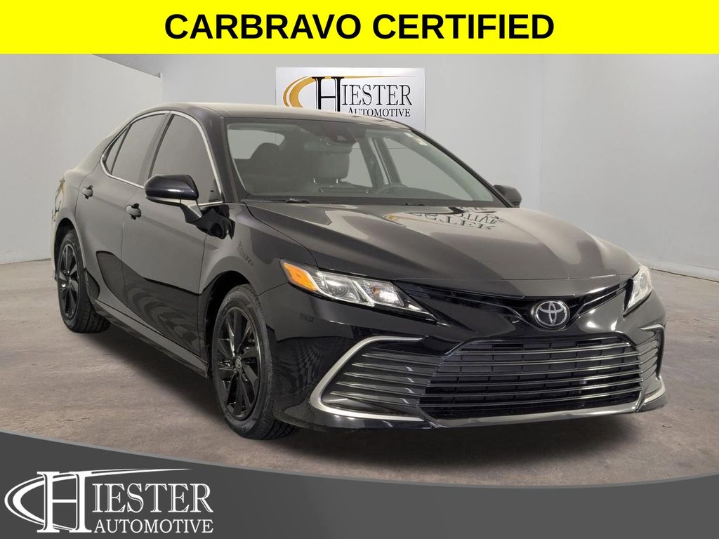 Midnight Black Metallic 2024 Toyota Camry Sedan Front-Wheel Drive 8-Speed Automatic