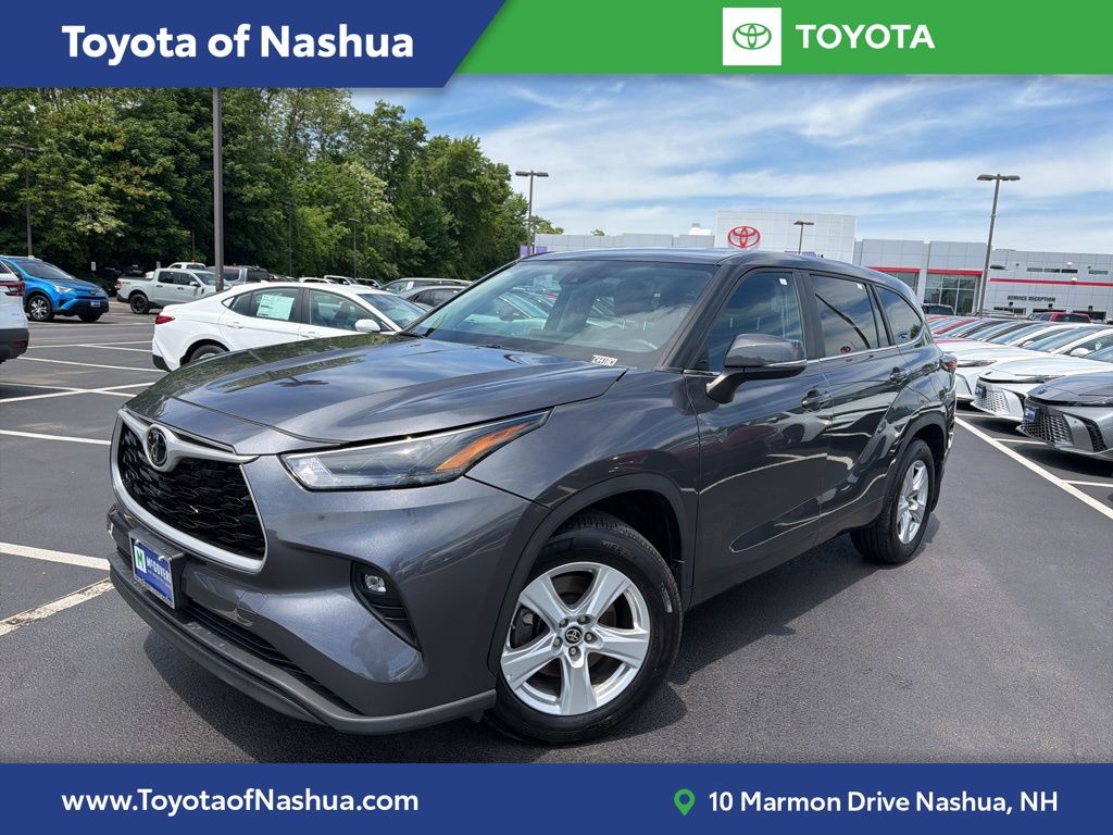 Magnetic Gray Metallic 2024 Toyota Highlander SUV / Crossover All-Wheel Drive 8-Speed Automatic