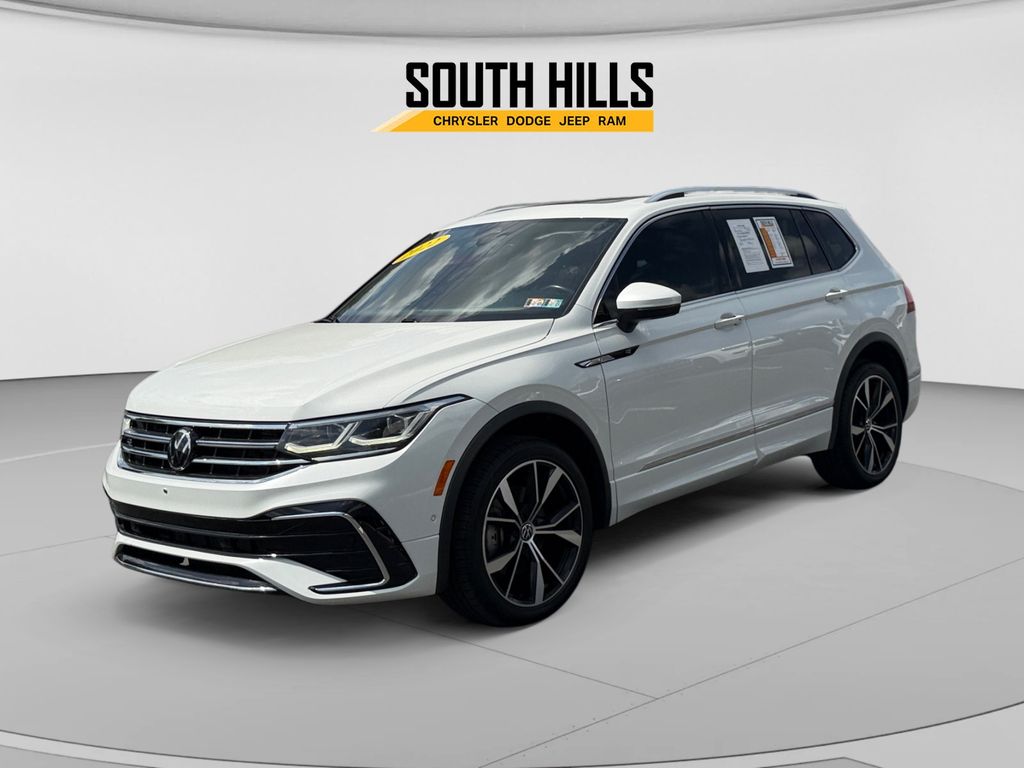 2022 Volkswagen Tiguan 2.0T SEL R-Line White at South Hills Kia