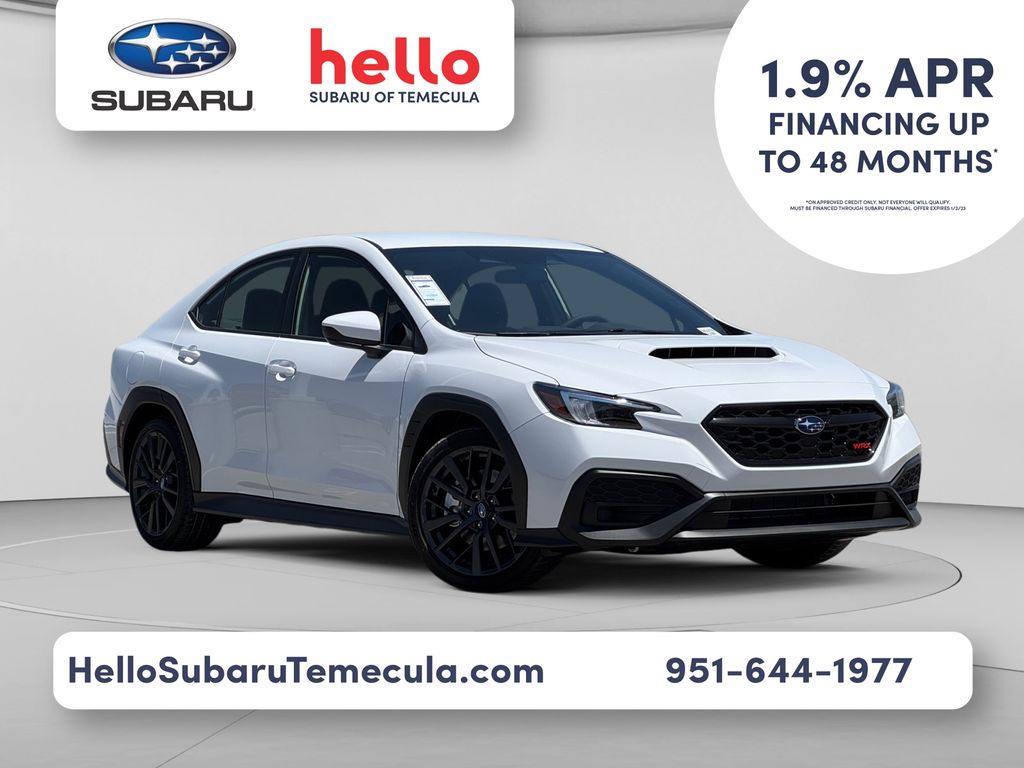 Ceramic White 2026 Subaru WRX Sedan All-Wheel Drive 6-Speed Manual