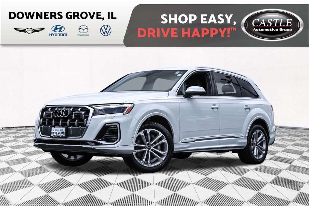 White 2025 Audi Q7 SUV / Crossover All-Wheel Drive 8-Speed Automatic