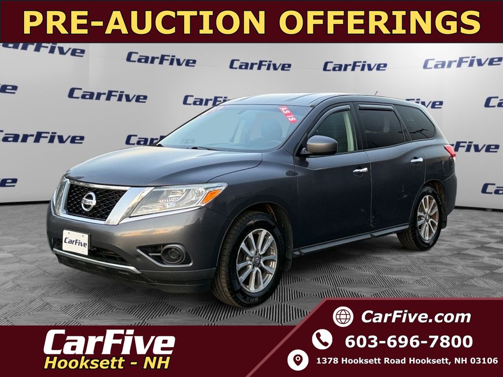 Gray (Dark Slate) 2014 Nissan Pathfinder S 4WD SUV / Crossover Four-Wheel Drive Continuously Variable Transmission