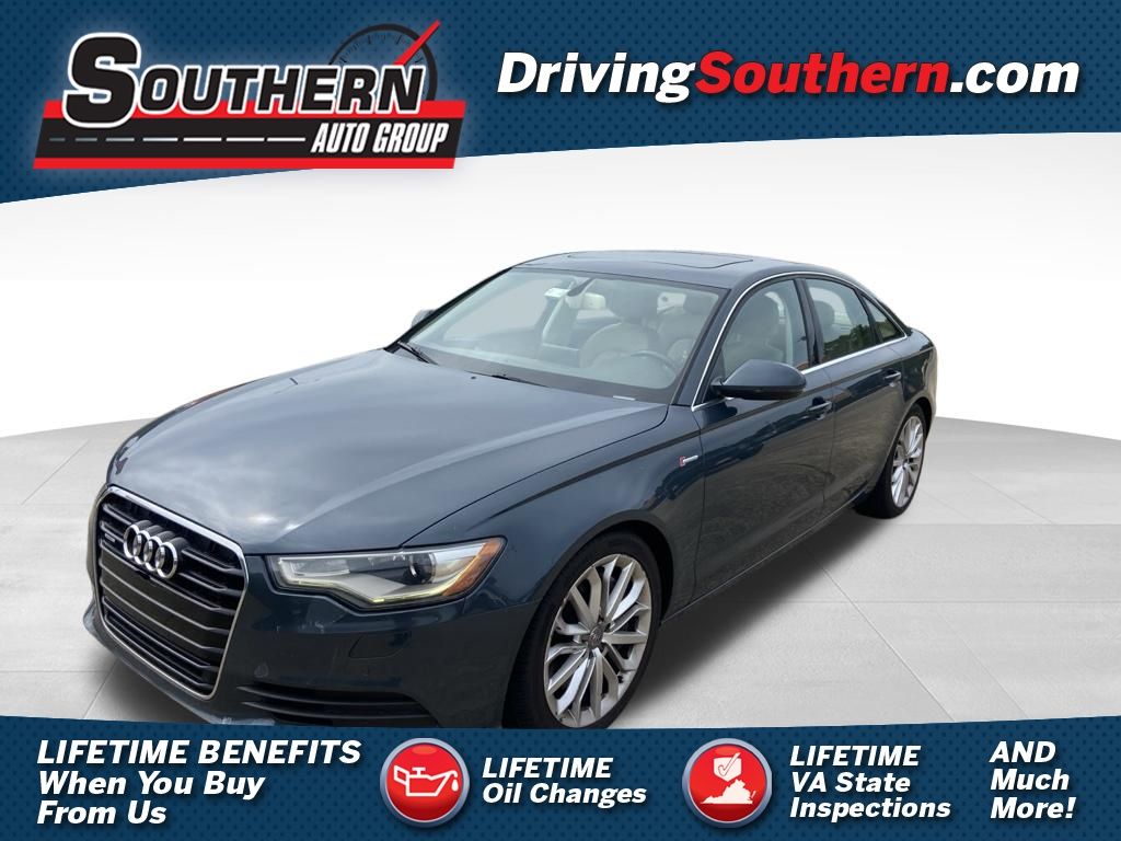 Gray 2012 Audi A6 Sedan All-Wheel Drive 8-Speed Automatic