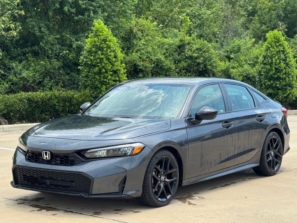 2025 Honda Civic Sport Black at Parkway Family Mazda