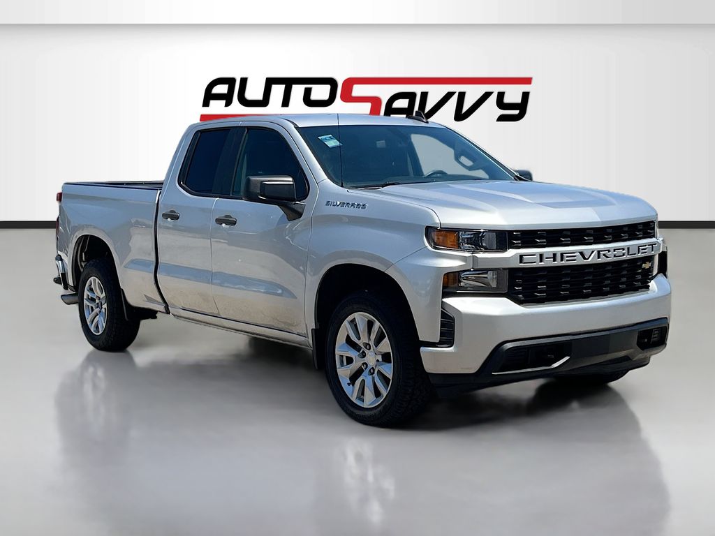 2019 Chevrolet Silverado 1500 Custom Silver at Traditions Chevrolet