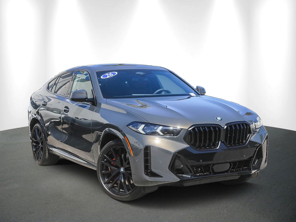 Gray (Dravit Grey Metallic) 2026 BMW X6 xDrive40i SUV / Crossover All-Wheel Drive 8-Speed Automatic