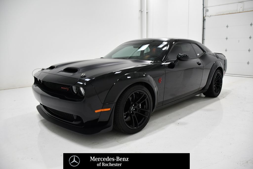 Pitch Black Clearcoat 2023 Dodge Challenger SRT Hellcat Redeye Widebody Jailbreak RWD Coupe Rear-Wheel Drive 8-Speed Automatic