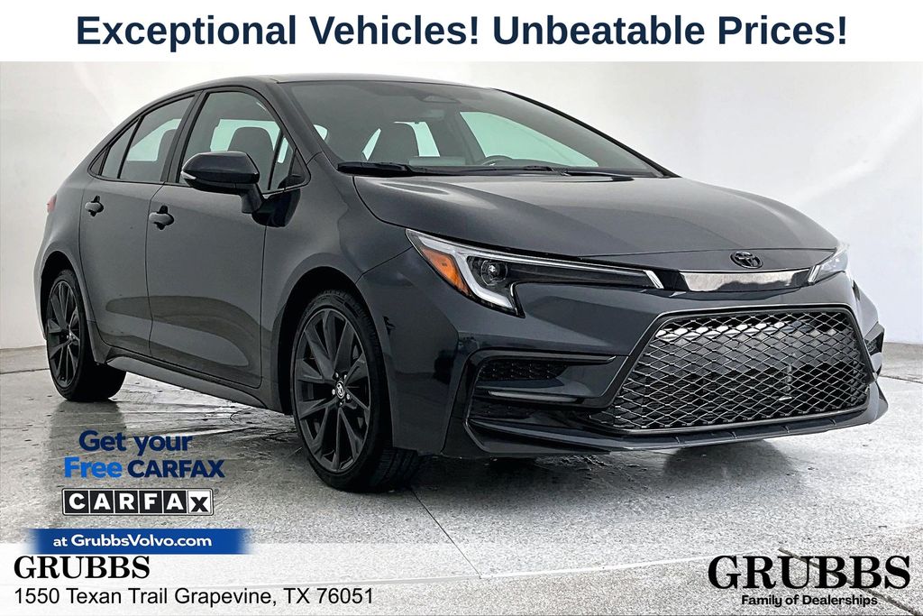 Underground 2024 Toyota Corolla SE FWD Sedan Front-Wheel Drive Continuously Variable Transmission