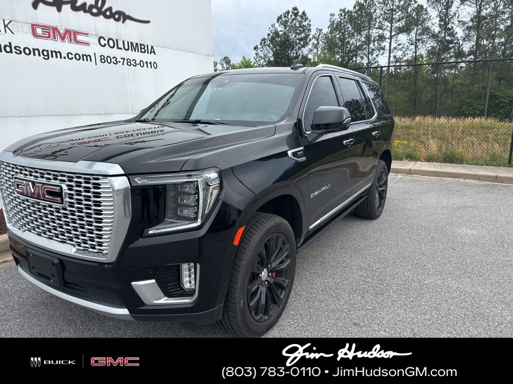 Onyx Black 2021 GMC Yukon Denali 4WD SUV / Crossover Four-Wheel Drive