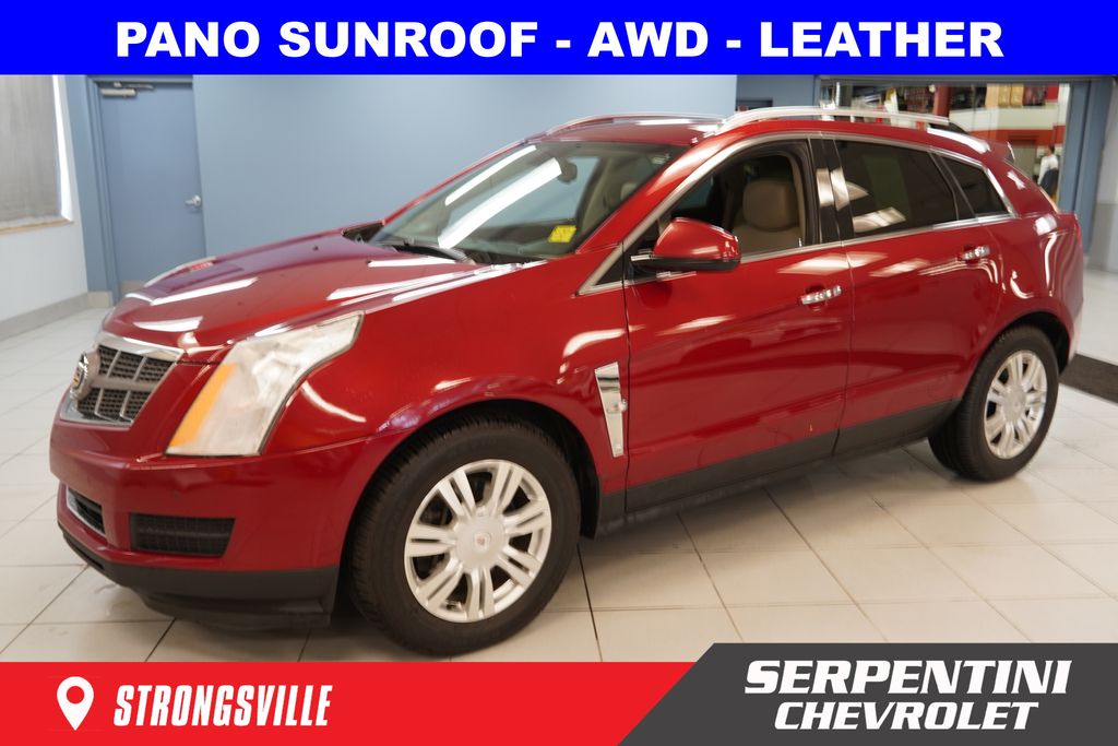 Crystal Red Tintcoat 2012 Cadillac SRX Luxury AWD SUV / Crossover All-Wheel Drive 6-Speed Automatic