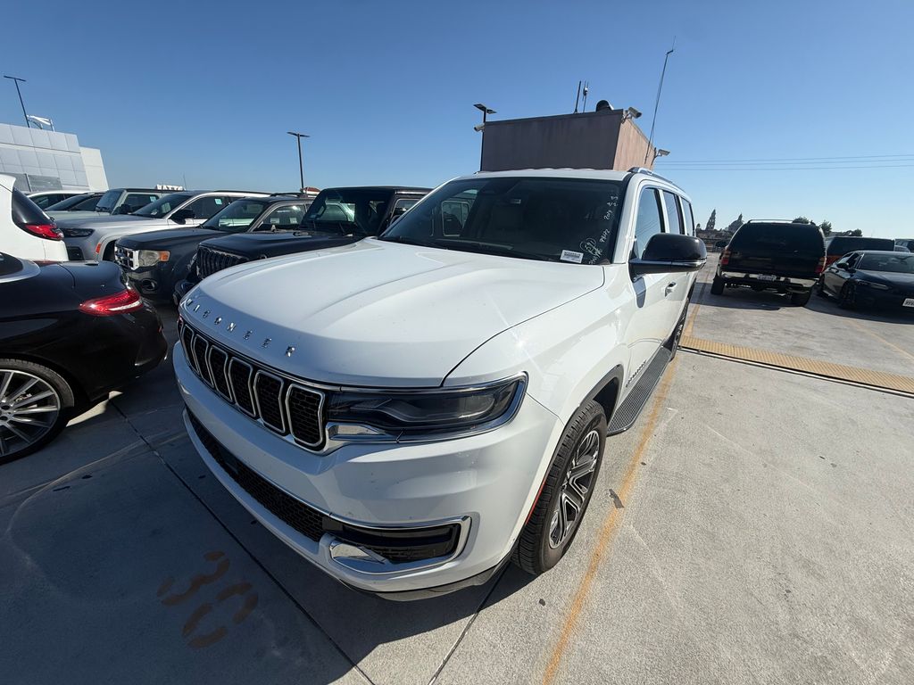Bright White Clearcoat 2024 Jeep Wagoneer L SUV / Crossover 4X2 8-Speed Automatic